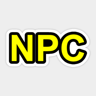 NPC Sticker